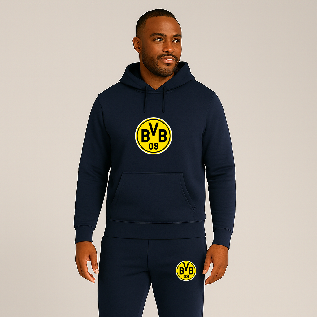 Men's Borussia Dortmund BVB FC Hoodie Joggers Set