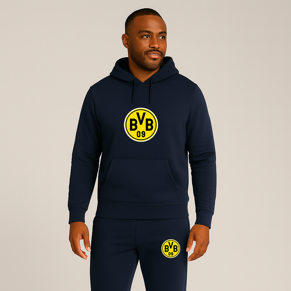 Men's Borussia Dortmund BVB FC Hoodie Joggers Set