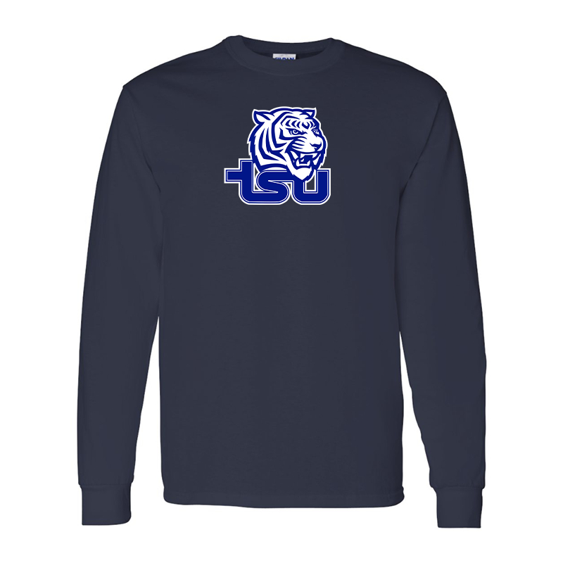 Men's Tennessee State Tigers Gildan Heavy Cotton Long Sleeve T-Shirt