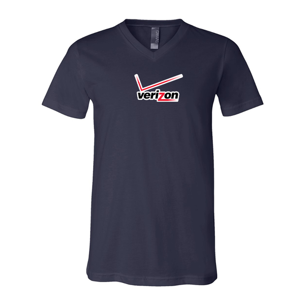 Verizon Wireless BELLA  CANVAS - Jersey V-Neck T-Shirt