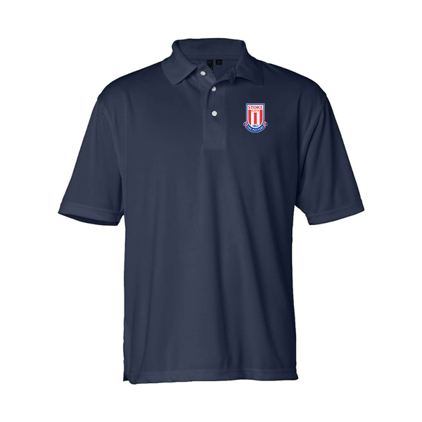 Men's Stoke City Soccer  Sierra Pacific Moisture Free Mesh Polo