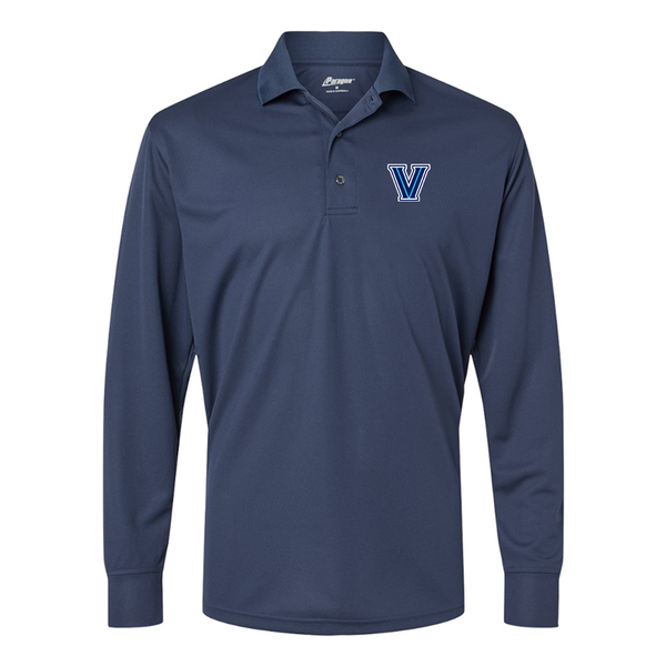 Men's  Villanova Wildcats Paragon Prescott Long Sleeve Polo