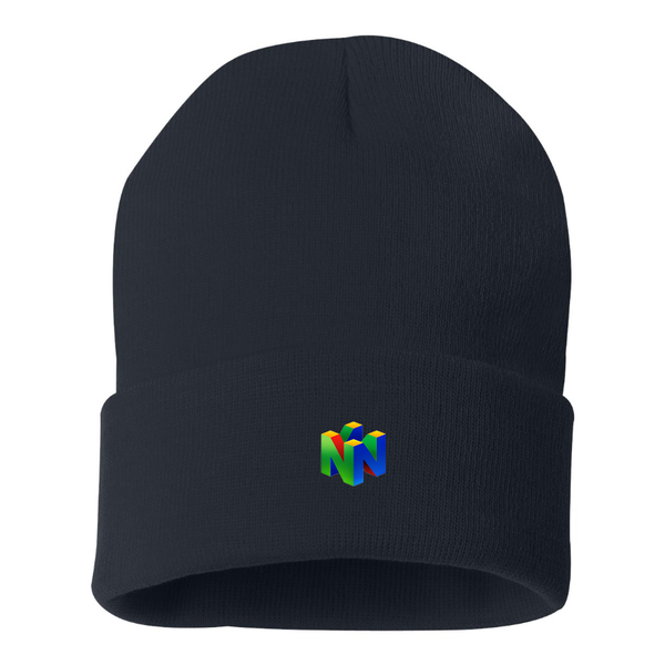 Nintendo N64  Logo Beanie Hat