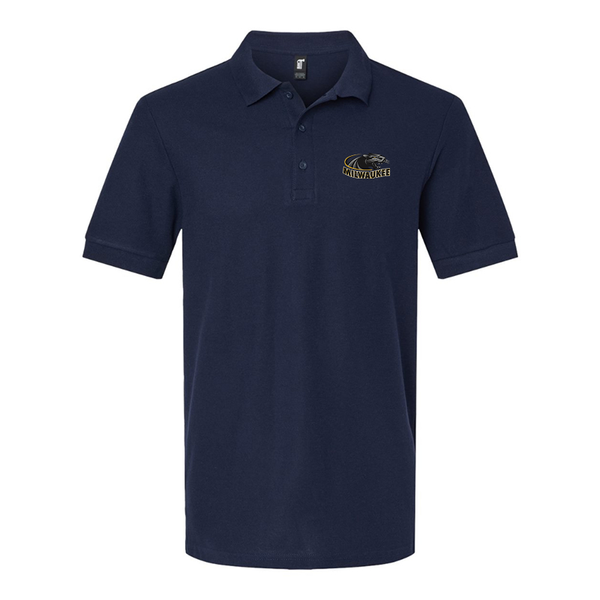 Men's Wisconsin Milwaukee Panthers Gildan Hammer Pique Polo