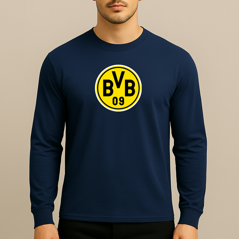 Men's Borussia Dortmund BVB FC Long Sleeve T-Shirt