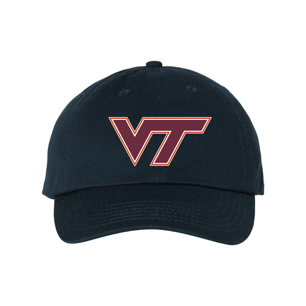 Virginia Tech Hokies Valucap Adult Bio-Washed Classic Dad Hat