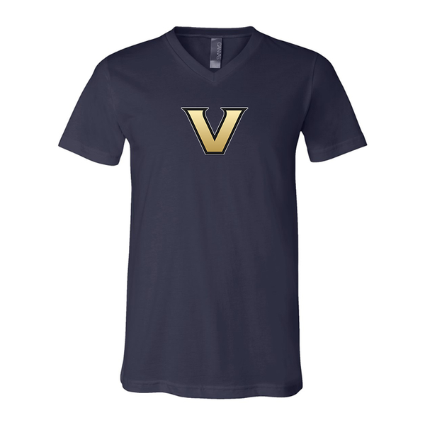 Vanderbilt Commodores BELLA  CANVAS - Jersey V-Neck T-Shirt