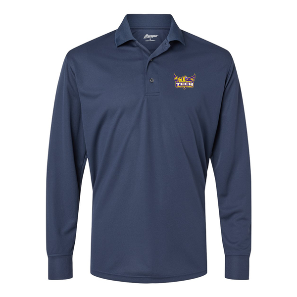 Men's  Tennessee Tech Golden Eagles Paragon Prescott Long Sleeve Polo