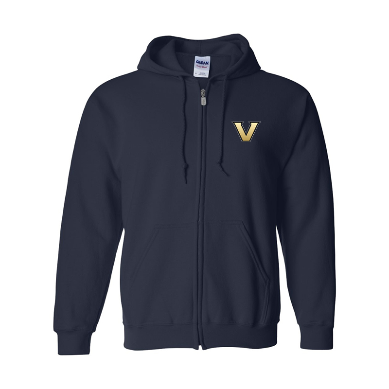 Men's Vanderbilt Commodores Zipper Hoodie