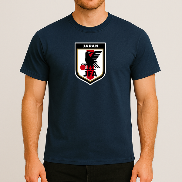 Men's Japan National Soccer Team Cotton T-Shirt