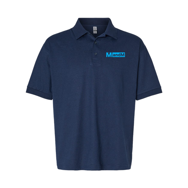 Men's MandM Logo Dry Blend Polo