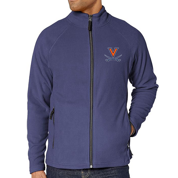 Men's Virginia Cavaliers  Clique Men_s Summit Full-Zip Microfleece