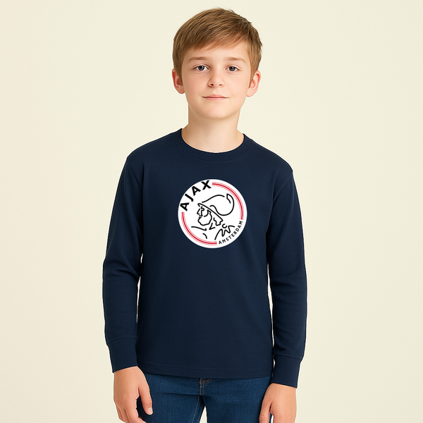 Youth Kids Amsterdamsche FC Ajax Long Sleeve T-Shirt