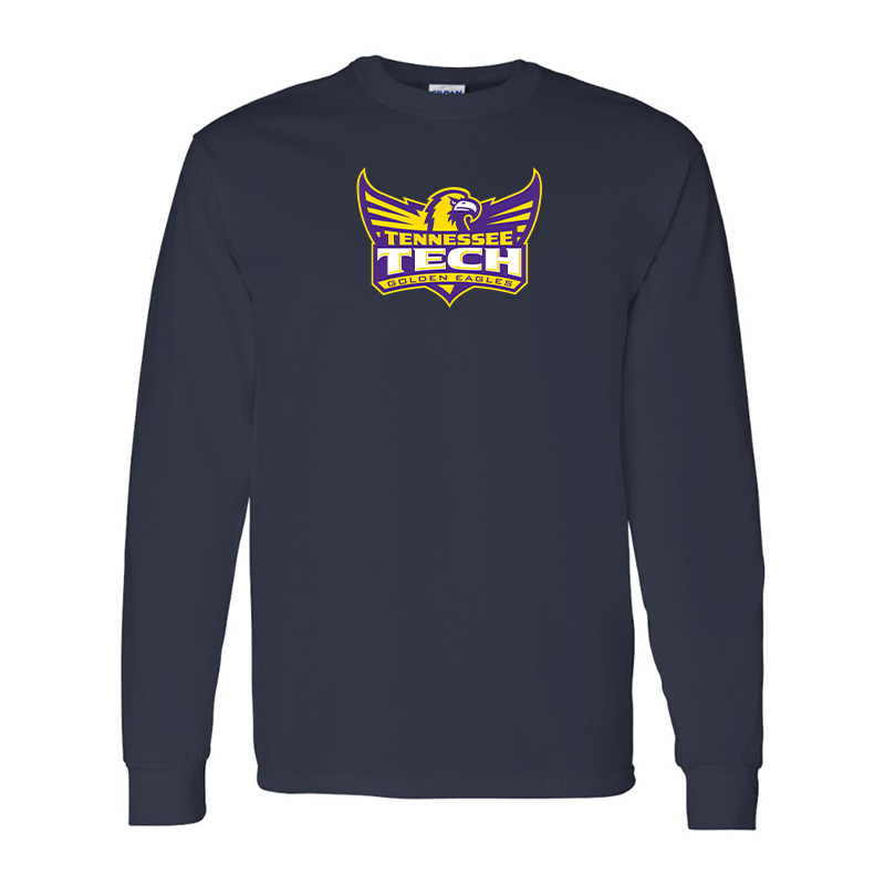 Men's Tennessee Tech Golden Eagles Gildan Heavy Cotton Long Sleeve T-Shirt