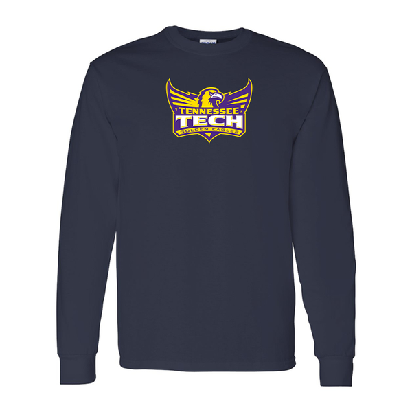 Men's Tennessee Tech Golden Eagles Gildan Heavy Cotton Long Sleeve T-Shirt