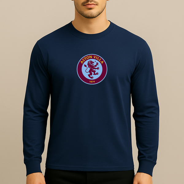 Men's Aston Villa FC Long Sleeve T-Shirt