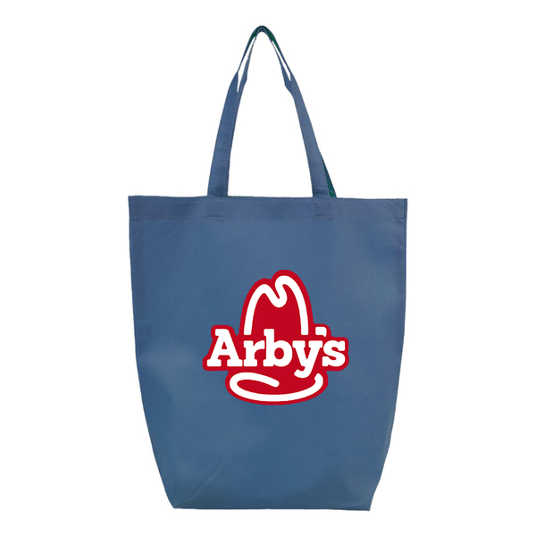 Arbys Q-Tees Non-Woven Gusset Bottom Tote