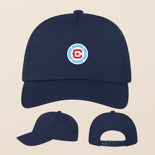 Chicago Fire Soccer Five Panel Twill Snapback Cap