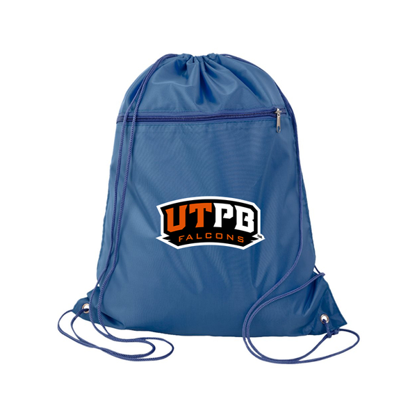 UTPB Falcons  Q-Tees - Polyester Cinchpack
