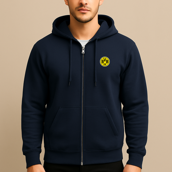 Men's Borussia Dortmund BVB FC Zipper Hoodie