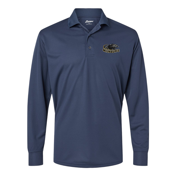 Wisconsin Milwaukee Panthers Paragon Prescott Long Sleeve Polo