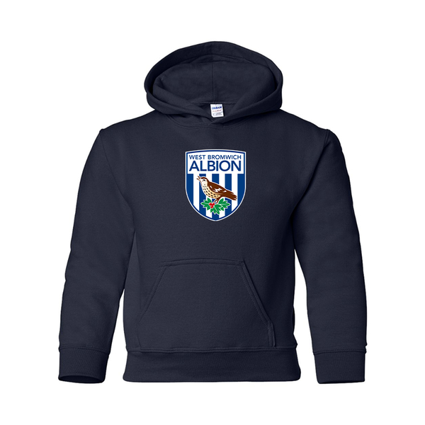Youth  West Bromwich Albion Soccer Gildan Heavy Blend  Hooded Sweatshirt