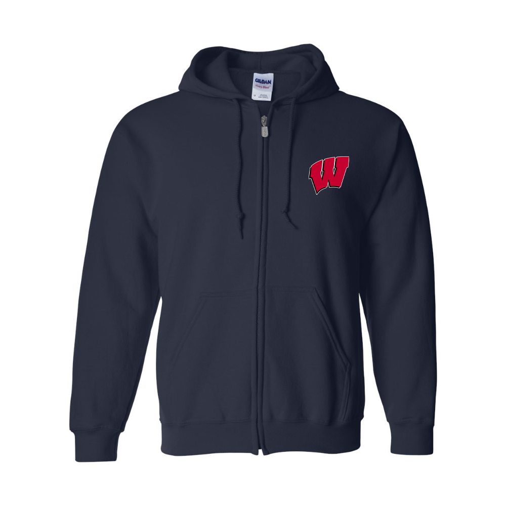 Men's Wisconsin Badgers Zipper Hoodie