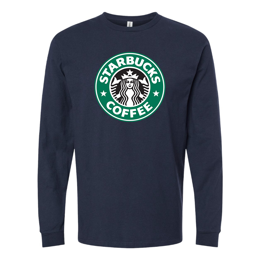 Men's Starbucks Coffee Long Sleeve T-Shirt