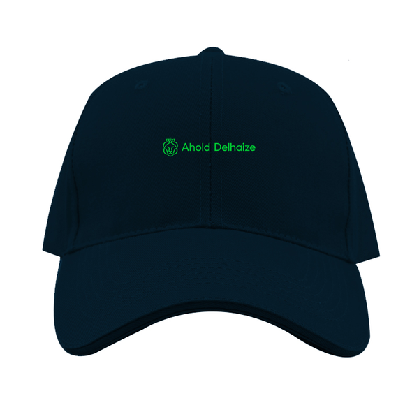 Ahold Delhaize Vertical Logo  Dad Baseball Cap Hat