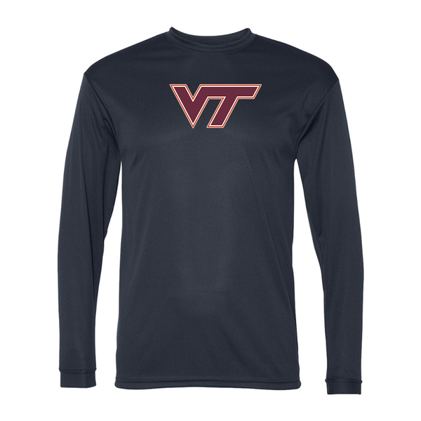 Men's Virginia Tech Hokies Performance Long Sleeve T-Shirt