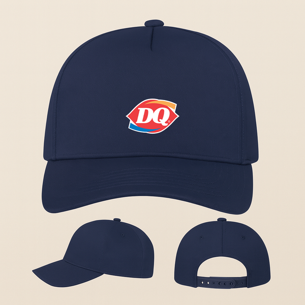 DQ Dairy Queen  Five Panel Twill Snapback Cap
