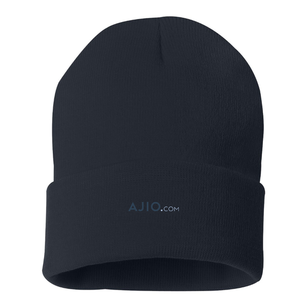 Ajio Logo Beanie Hat