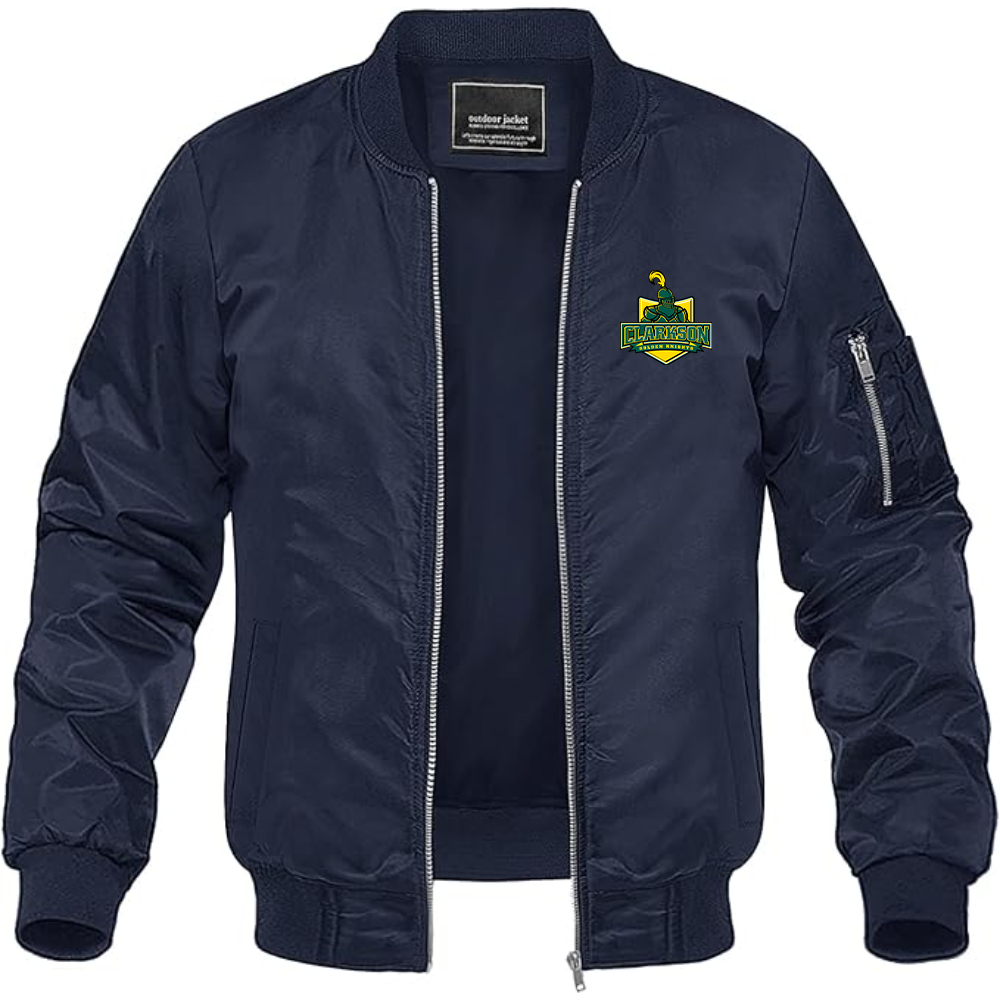 Men's Clarkson Golden Knights Lightweight Bomber Jacket