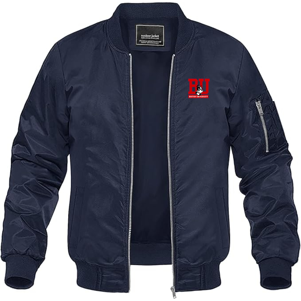 Men's Boston University Terriers Lightweight Bomber Jacket