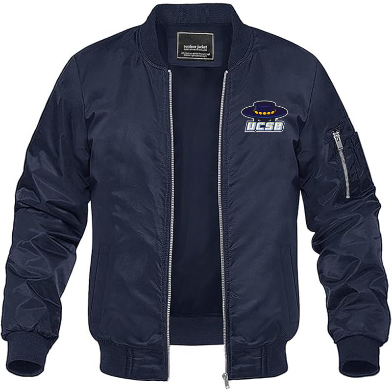 Men's UCSB Gauchos Lightweight Bomber Jacket