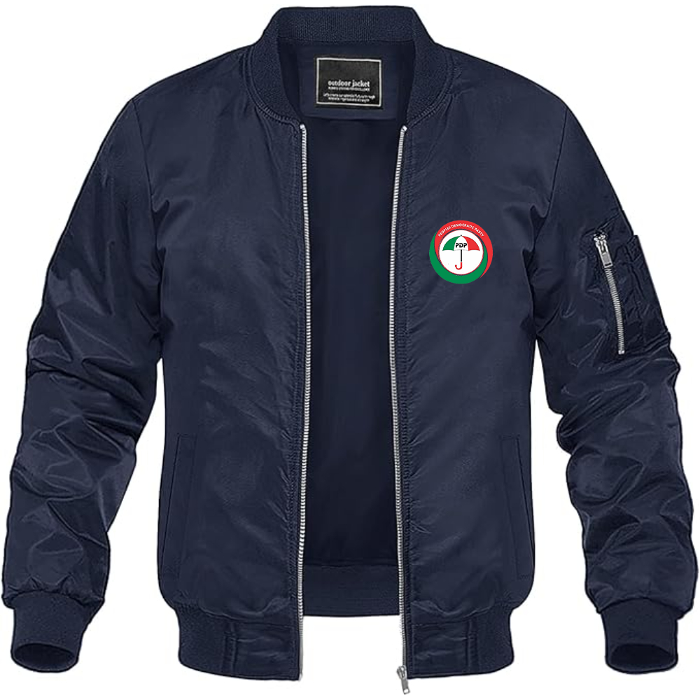 Men's PDP Logo Lightweight Bomber Jacket