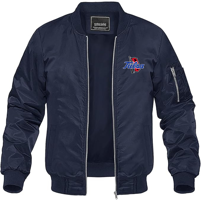 Men's Tulsa Golden Hurricane Lightweight Bomber Jacket