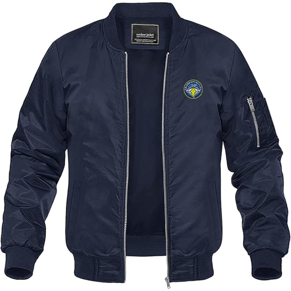 Men's Columbia Fireflies Logo Lightweight Bomber Jacket