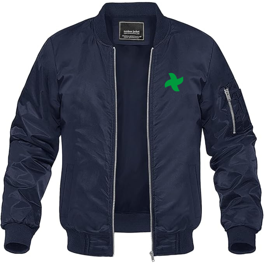 Men's Thermomix Screw Logo Lightweight Bomber Jacket
