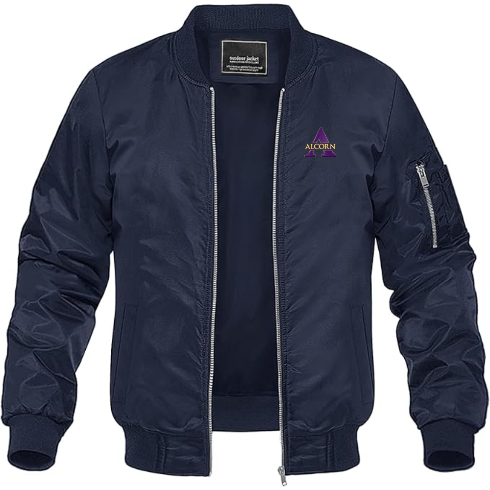 Men's Alcorn State Braves Lightweight Bomber Jacket