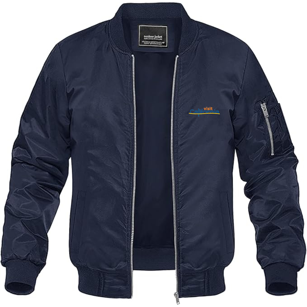 Men's Visit California Lightweight Bomber Jacket