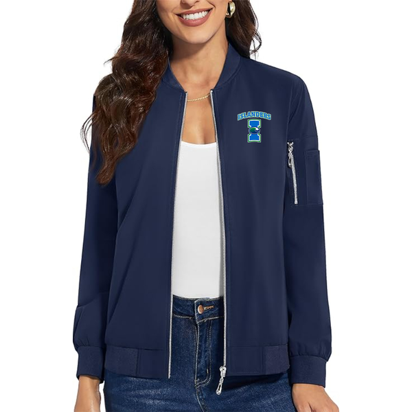 Women's  Texas AM CC Islanders Premium Bomber Jacket Outerwear