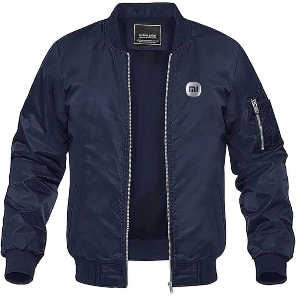 Men's Xiaomi SU7 Logo Lightweight Bomber Jacket