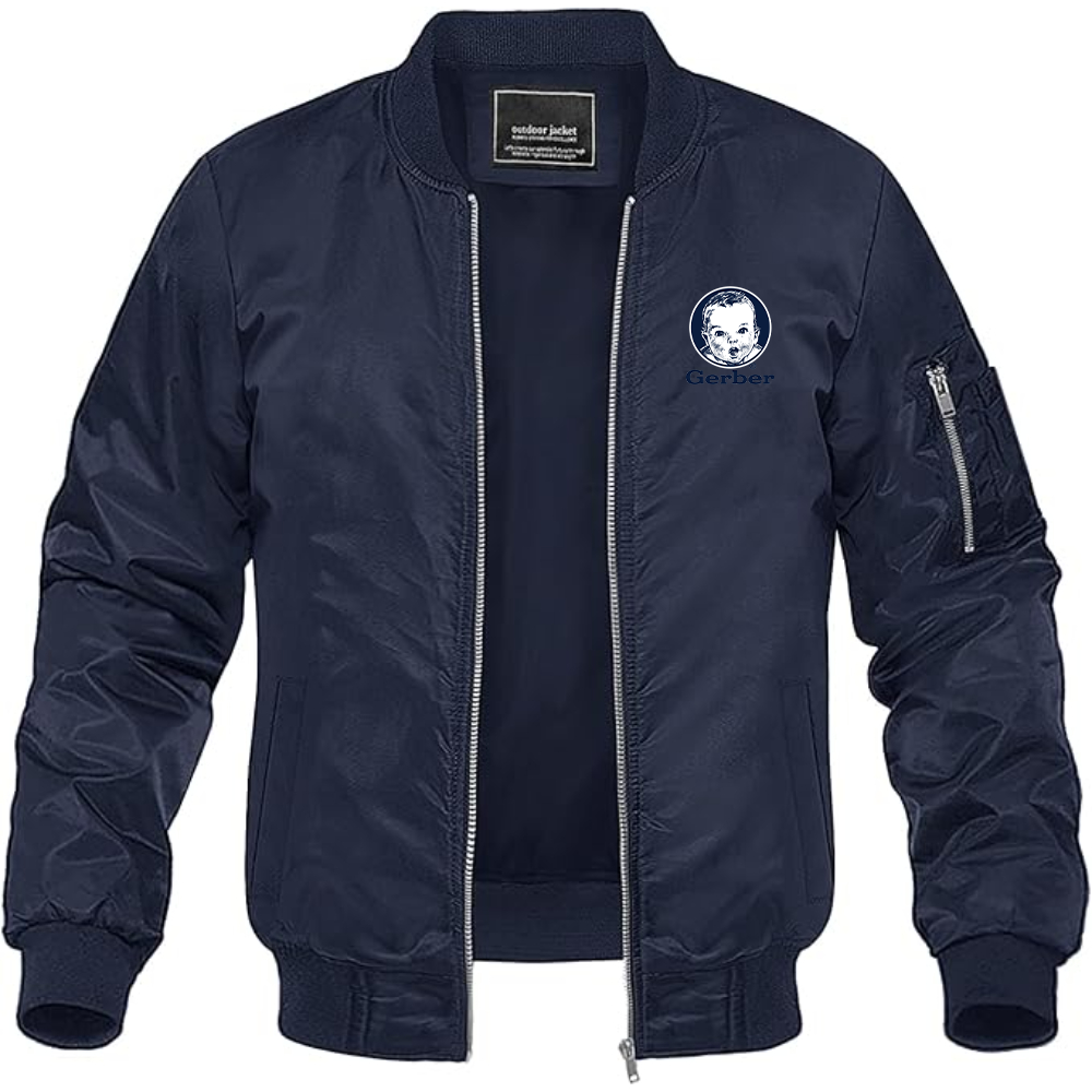 Men's Gerber Logo Lightweight Bomber Jacket