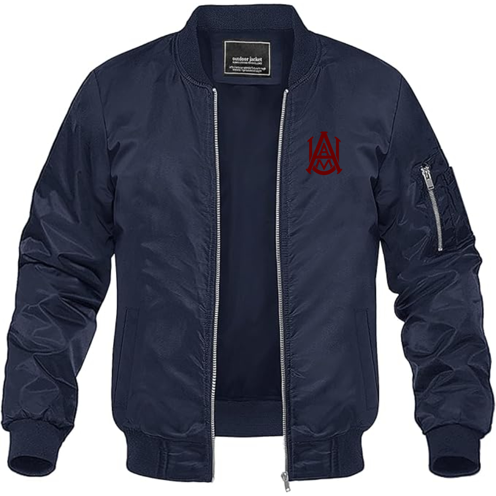 Men's Alabama AM Bulldogs Lightweight Bomber Jacket