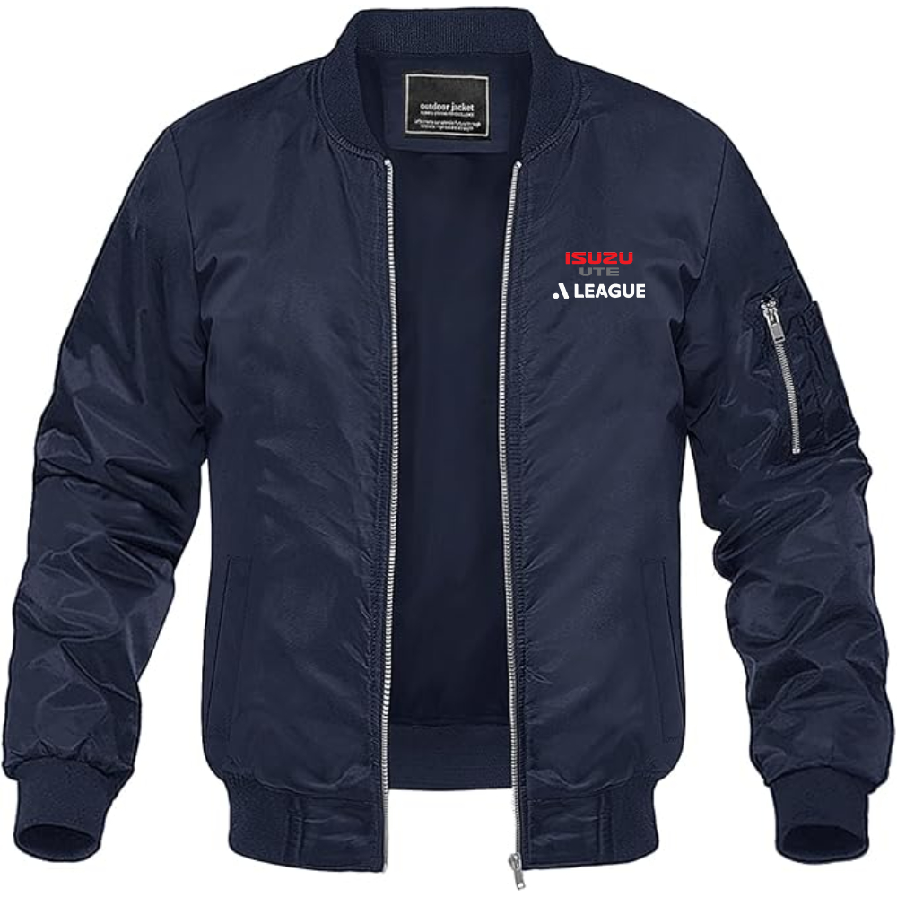 Men's A League Logo Lightweight Bomber Jacket