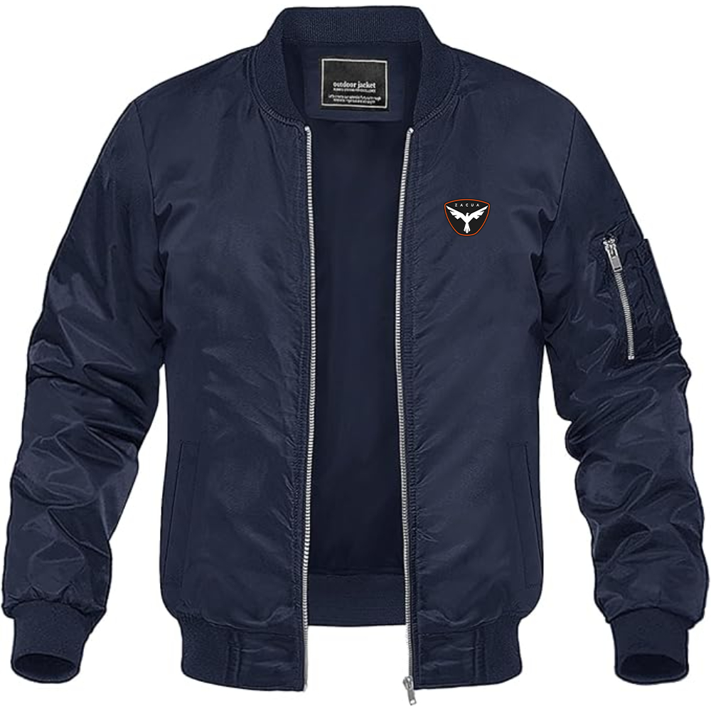 Men's Zacua Logo Lightweight Bomber Jacket