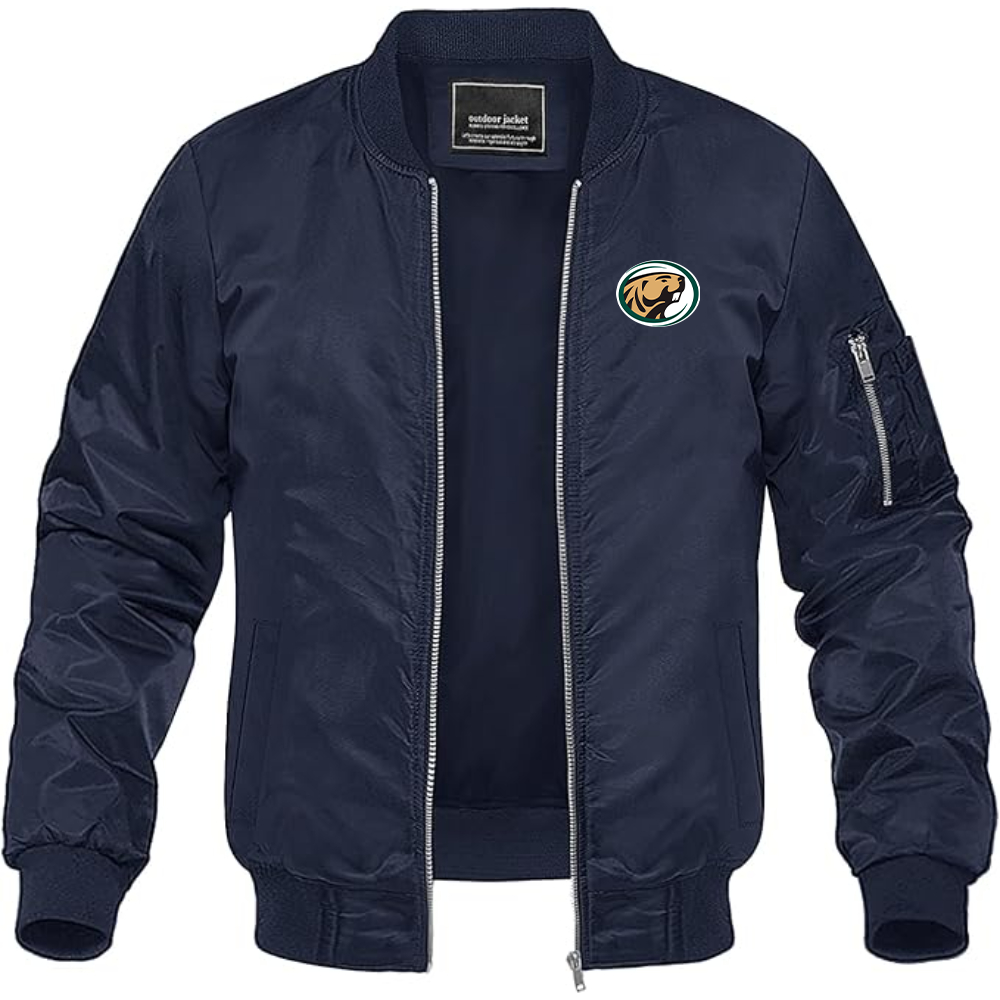 Men's Bemidji State Beavers Lightweight Bomber Jacket