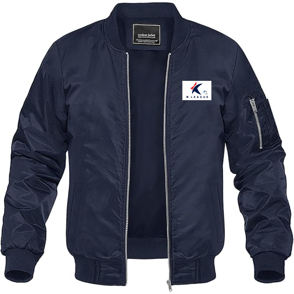 Men's K League Logo Lightweight Bomber Jacket