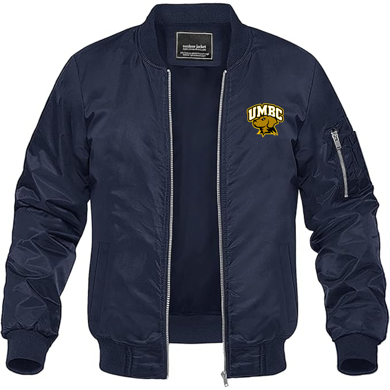 Men's UMBC Retrievers Lightweight Bomber Jacket